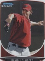 2013 Bowman Chrome - David Holmberg #BCP168