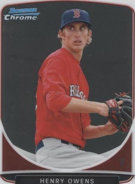 Bowman Chrome 2013 - Henry Owens #BCP150