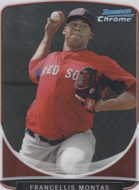 2013 Bowman Chrome - Frankie Montas #BCP129