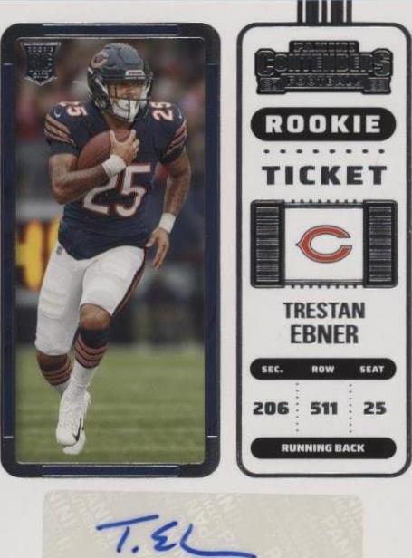 2022 Panini Contenders Trestan Ebner #246