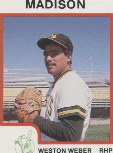 1987 ProCards Minor League - Weston Weber #498