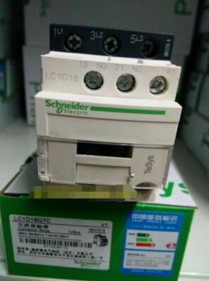 #LL 1PC NEW LC1-D18Q7C LC1D18Q7C AC380V  Schneider Contactor