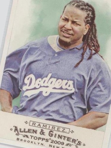 2009 Topps Allen & Ginter's - Manny Ramirez #17