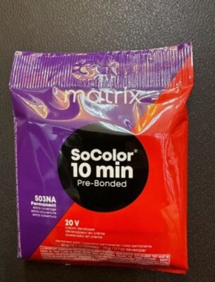 Matrix SoColor 10 Minute Hair Color & Developer 1 Pack 503NA Darkest Brown 