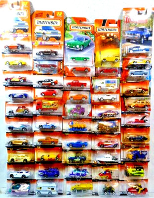 Matchbox Lot of 50 Older Assorted Diecast Cars 1990's-2000's New In Package!