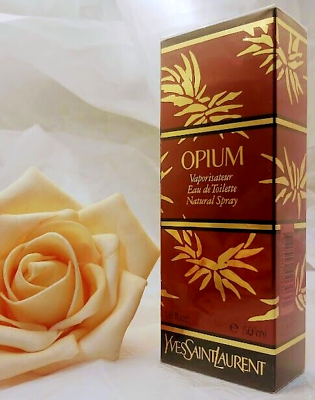 ❤️OPIUM YVES SAINT LAURENT EDT 50ml 1.7oz PARFUMS CORPS VERSION☆☆☆☆☆