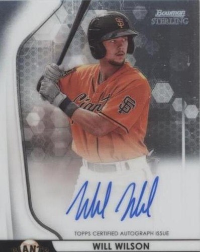 2020 Bowman Sterling - Will Wilson #BSPA-WW