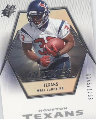 2006 SPx Wali Lundy #124