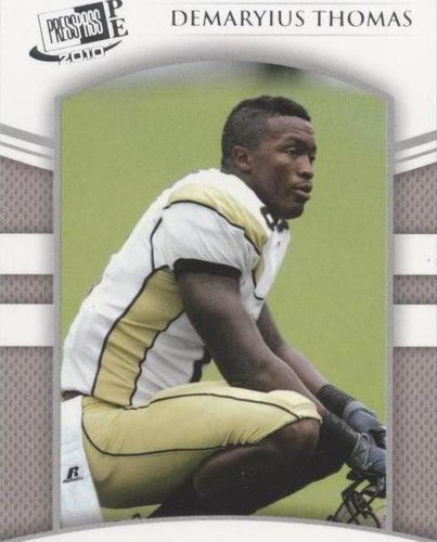2010 Press Pass Portrait Edition Demaryius Thomas #46