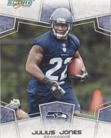 2008 Score Julius Jones #289
