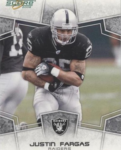 2008 Score Justin Fargas #230