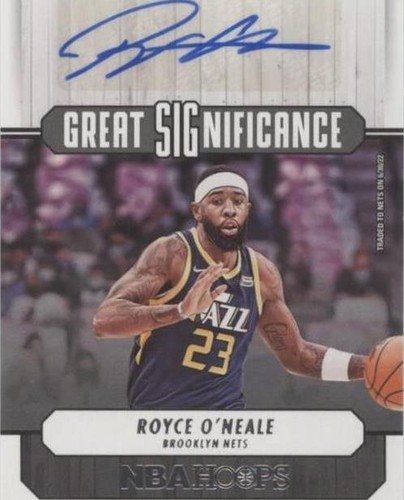 2022-23 Panini NBA Hoops - Royce O'Neale #GS-RON