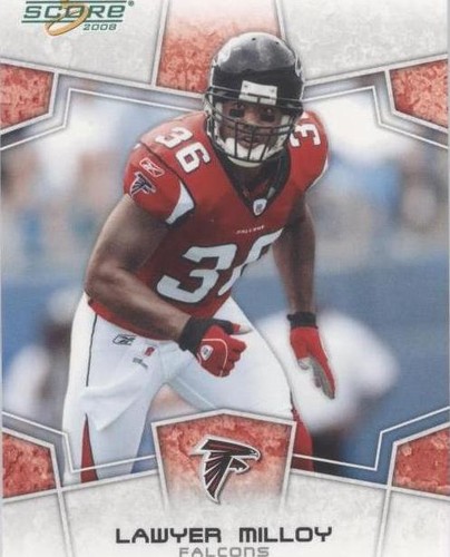 2008 Score Lawyer Milloy #16