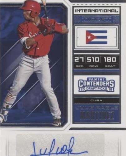 2018 Panini Contenders Draft Picks - Julio Pablo Martinez #7