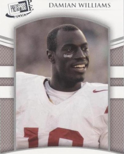 2010 Press Pass Portrait Edition Damian Williams #49