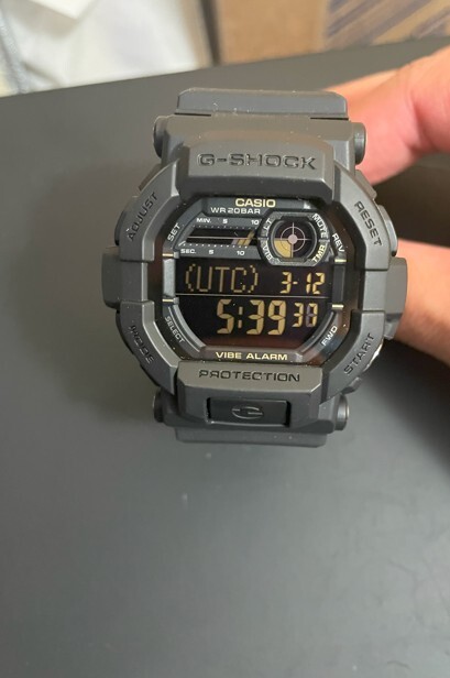 Casio G-Shock 3403 Gd-350 WR20BAR Watch Free Shipping/New (No-BOX