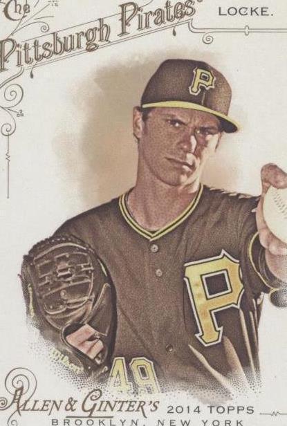 2014 Topps Allen & Ginter's - Jeff Locke #198