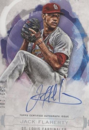 2019 Topps Inception - Jack Flaherty #RES-JF