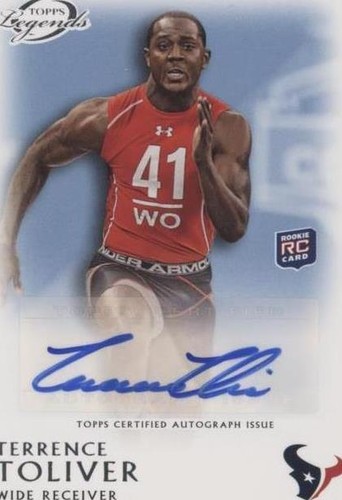 2011 Topps Gridiron Legends Terrence Toliver #RA-TT