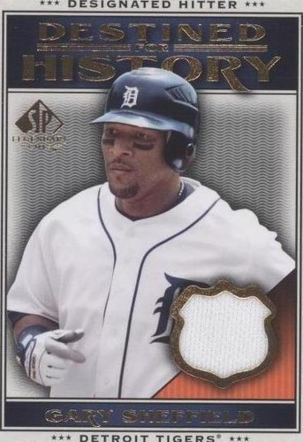 2009 SP Legendary Cuts - Gary Sheffield #DHM-GS