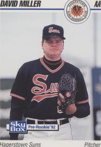 1992 SkyBox Pre-Rookie - David Miller #109