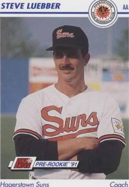 1991 Line Drive Pre-Rookie - Steve Luebber #240