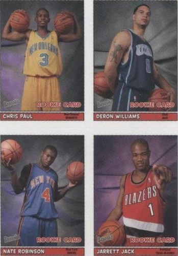 2005-06 Topps Bazooka - Jarrett Jack/Chris Paul/Nate Robinson/Deron Williams #22