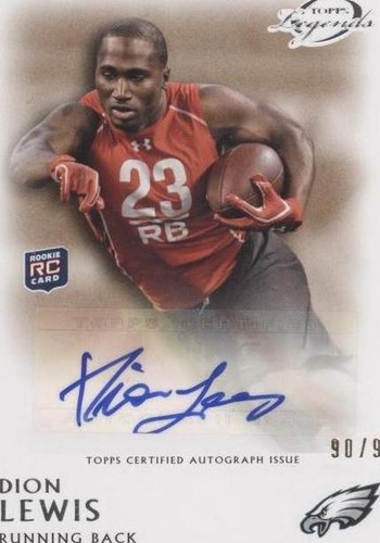2011 Topps Gridiron Legends Dion Lewis #RA-DLE