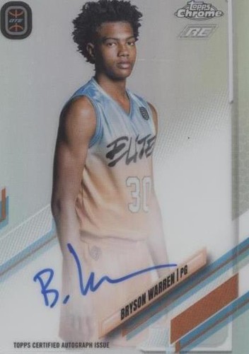 2021-22 Topps Chrome OTE Overtime Elite - Bryson Warren #CA-BW2