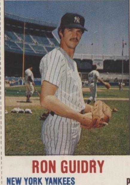 Hostess All-Star Team 1978 - Ron Guidry #25