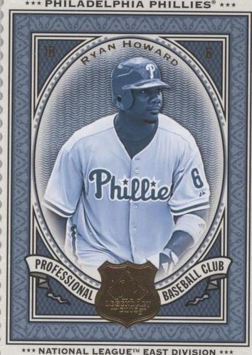 2009 SP Legendary Cuts - Ryan Howard #6