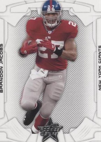 2008 Leaf Rookies & Stars Brandon Jacobs #65