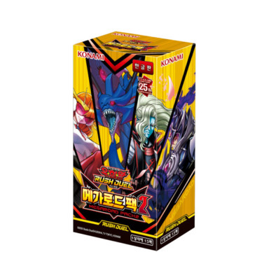 YUGIOH Rush Duel ''Megaroad Pack 2'' Korean Version 1 BOX (RD/MRP2-KR)