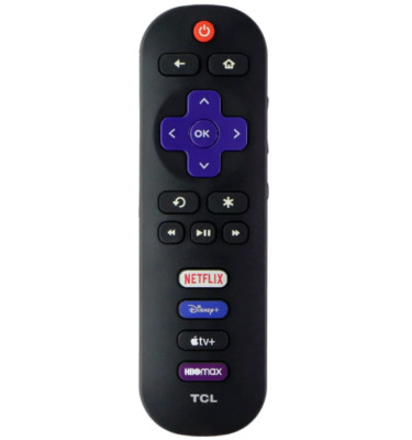 TCL 4K NETFLIX/DISNEY+/APPLE TV/HBO MAX REMOTE CONTROL *C2
