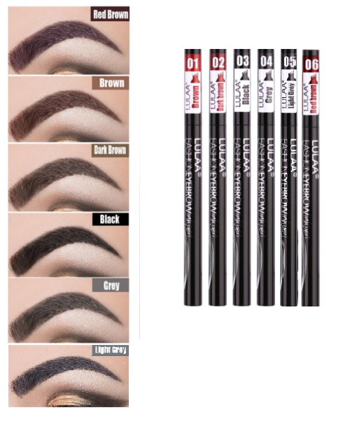 Microblading Augenbrauenstift !6 FARBEN! Gabelspitze tattoo Wasserfest