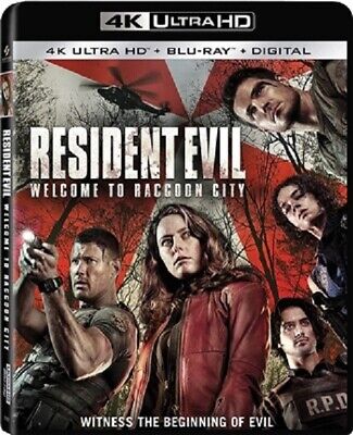Resident Evil: Welcome To Raccoon City 4K UHD 0 4K (used) disc Only, Please read