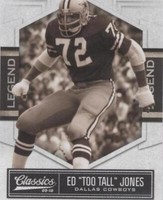 2010 Panini Classics Ed "Too Tall" Jones #217
