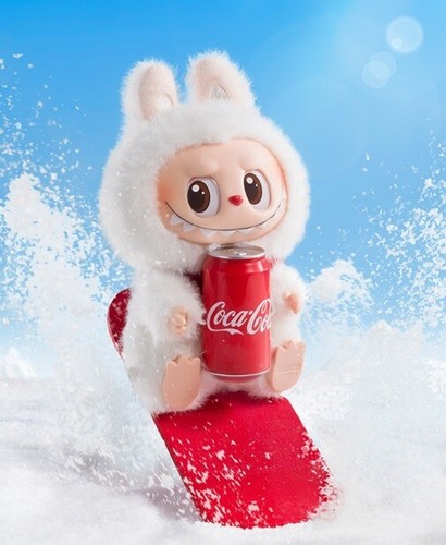 Popmart The Monsters Coca Cola Plush Pendant - Happy Factor