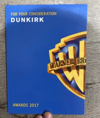 Dunkirk For Your Consideration FYC Promo Movie DVD