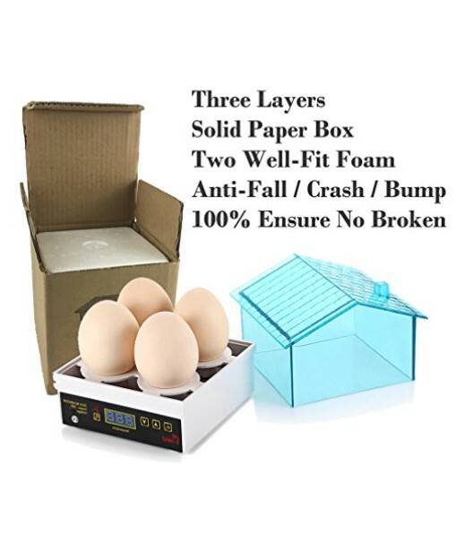New 4 Mini Hatchery Egg Incubator Hatcher