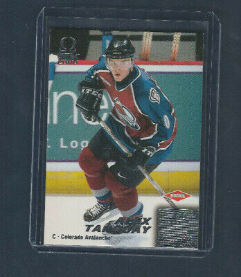 1999-00 Pacific Omega Rookie Card # 67 Alex Tanguay. rookie card picture