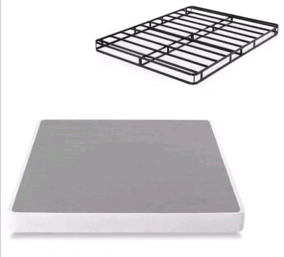ZINUS 5 Inch Metal Smart Box Spring 700 lbs Mattress Foundation Queen Size