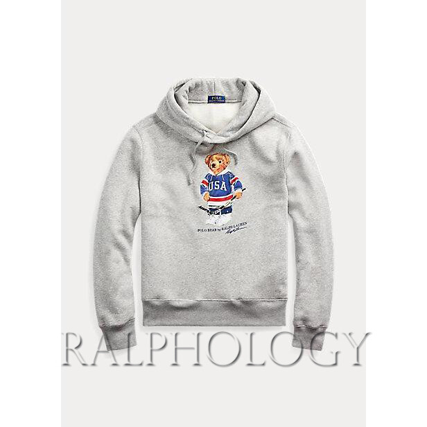 パーカー・フーディ POLO RALPH LAUREN Polo Bear Fleece Hoodie Gray MNPOKNI168227 Polo Bear Fleece Hoodie | Ralph Lauren