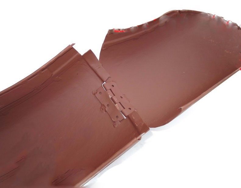 For Norton Es2 1952 Front & Rear Mudguards Bare Metal With Fitting Stays 