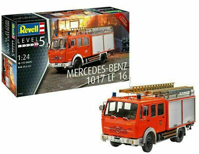 Revell 07655 MB 1017 Fire-Fighting Vehicle LF16 Fire Brigade Model Kit 1:24