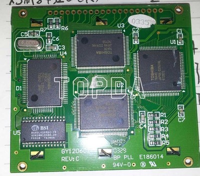 1pc GY1206C2 REV:C BP PLL E18014 LCD display replacement