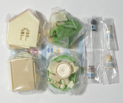 Sylvanian Families Capsule Toy Kindergarten in forest 4 Type Complete Set Japan