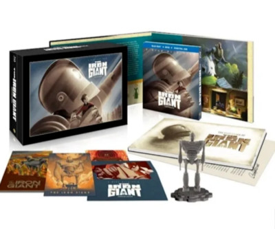 THE IRON GIANT Ultimate Limited Signature Collector's Edition Blu-Ray SEALED OOP