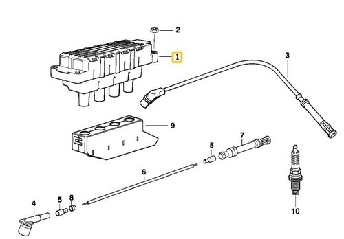 e36 318is 318ti Z3 m44 m42　ダイレクトイグニッション化 BMW E30 E36 318is Z3 M42 M44 COIL ON PLUG COP KIT WIRING