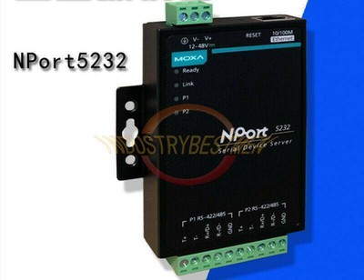 1PC New MOXA NPort 5232 NPORT5232 serial server #T6